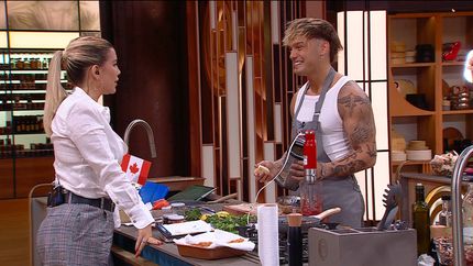 La charla de Wanda Nara con Ian Lucas.&nbsp;
