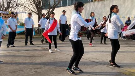 Ya estuvieron ensayando las coreografías.