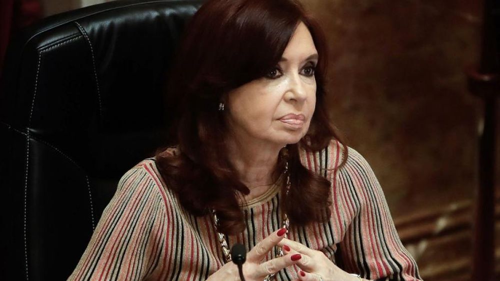 Cristina Kirchner dio positivo de Coronavirus.