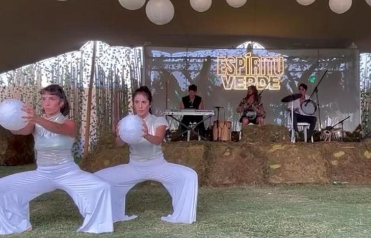 Estuvo en el Hipódromo de San Isidro participando del evento masivo que reúne a músicos del mundo.