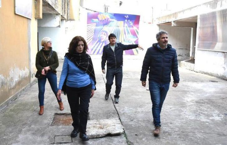 Autoridades provinciales y locales supervisaron los trabajos.