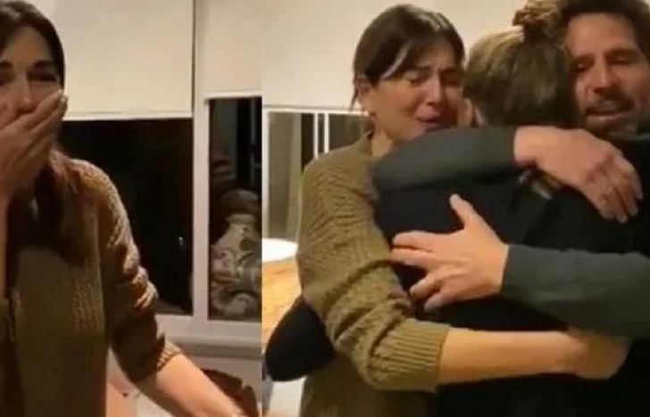 La imagen del reencuentro.