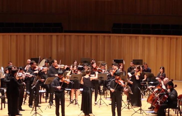 A cargo de la orquesta sinfónica.