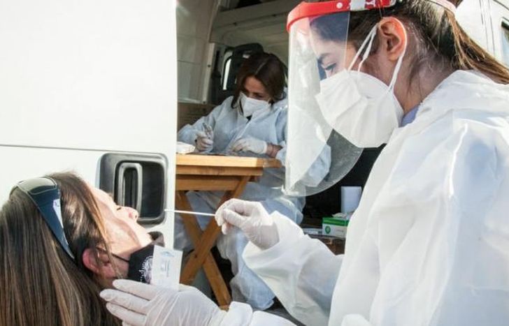 Se hicieron 22.753 testeos en un día.