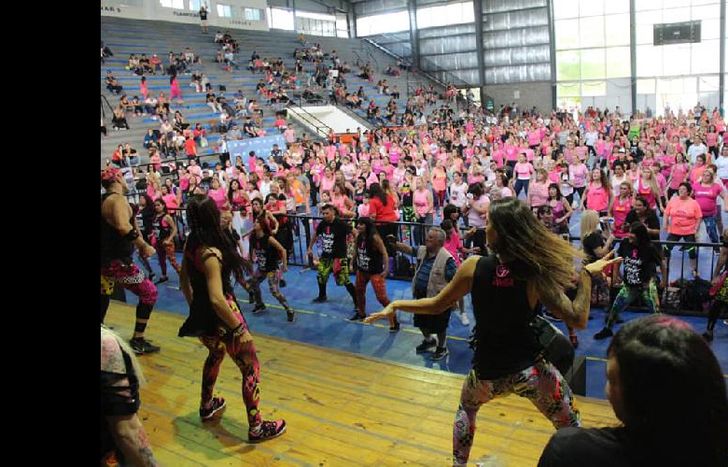 el cierre será con una Master Class de Zumba.