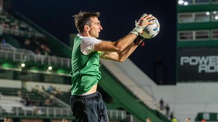 Barovero, otra vez lesionado.