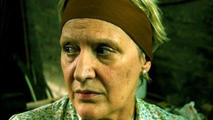 Tina Serrano, en escena.