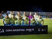 Temperley en su presentación en Sarandí.