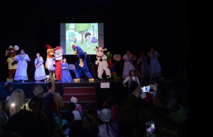 disfrutaron de un show para toda la familia.