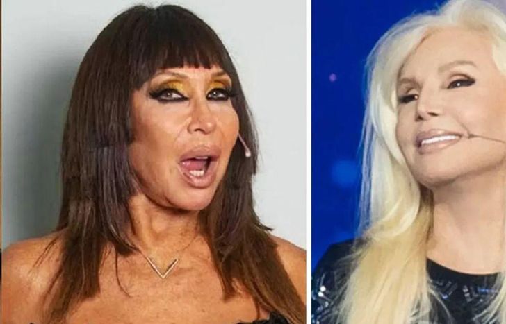 Moria Casán contra Susana Giménez.