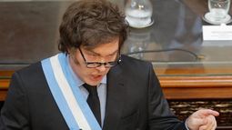 El rating del discurso de Javier Milei demostró muy poco interés del público.