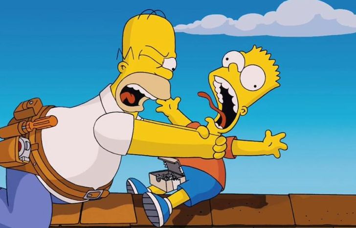 Histórico gag de Los Simpson.