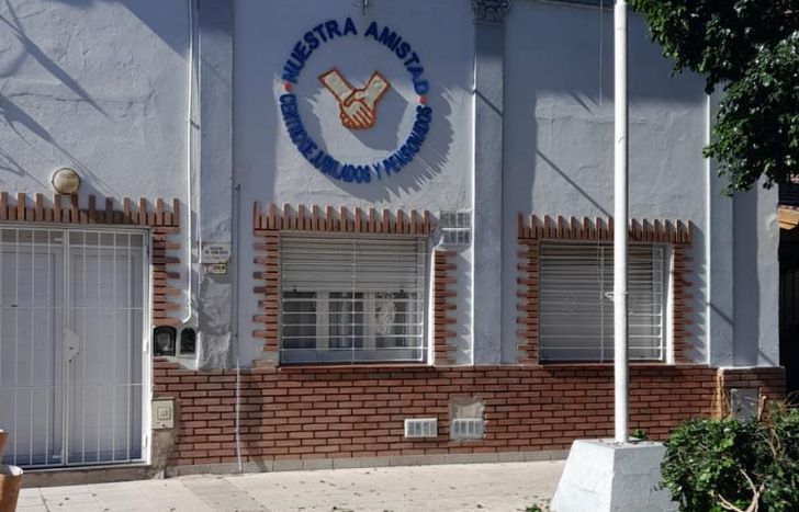 El Centro de Jubilados Nuestra Amistad está ubicado en Díaz Vélez 368.