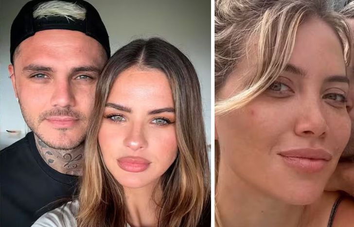 La China Suárez Mauro Icardi y Wanda Nara y L-Gante.&nbsp;