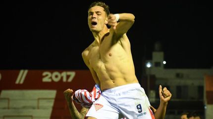 Manuel Brondo suma tres goles en Los Andes. Manuel Brondo suma tres goles en Los Andes.