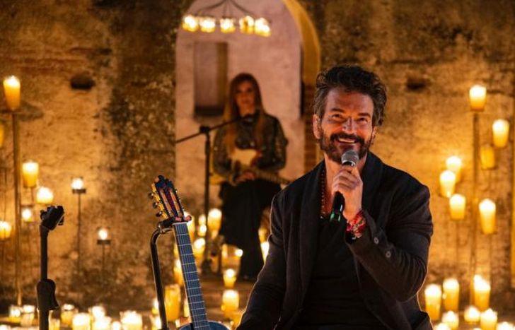 Una imagen de su show virtual.