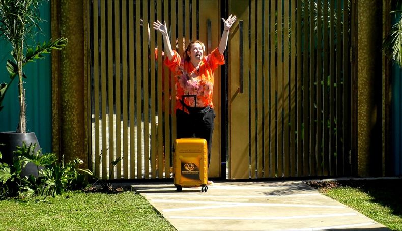 Andrea del Boca entró y salió de Gran Hermano. 