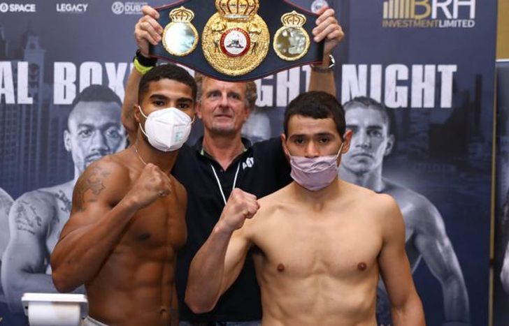 Hernán Pérez no pudo extender la racha positiva en Dubai.