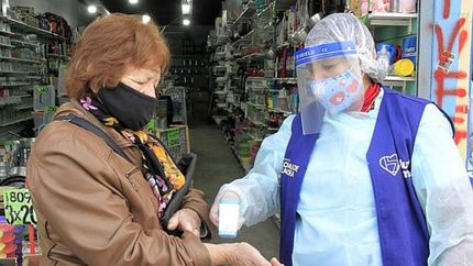El 77,5% se contagió por la circulación comunitaria del virus.