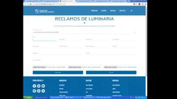 Lomas: se puede pedir el arreglo de las luces de calle por la web