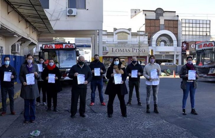 Hubo intervenciones en empresas de colectivos.