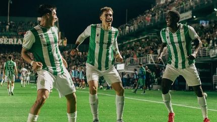 El festejo de Rodrigo Auzmendi.