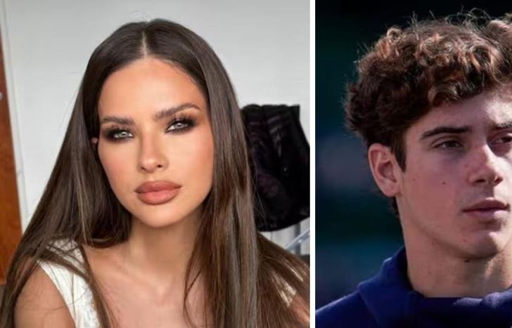 La China y Colapinto.