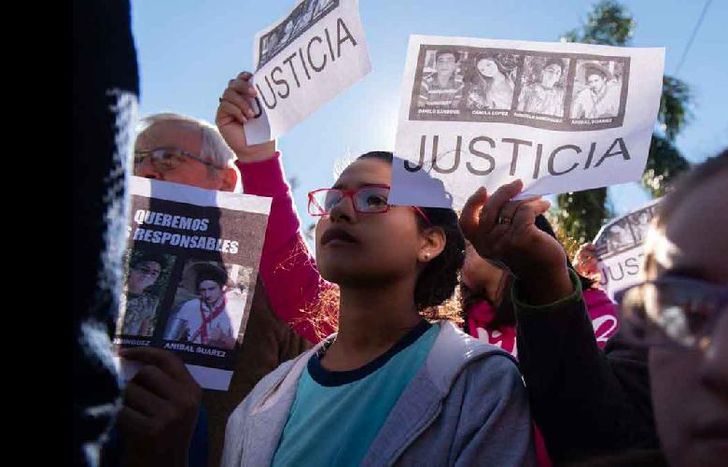 Hubo varias marchas para exigir justicia.