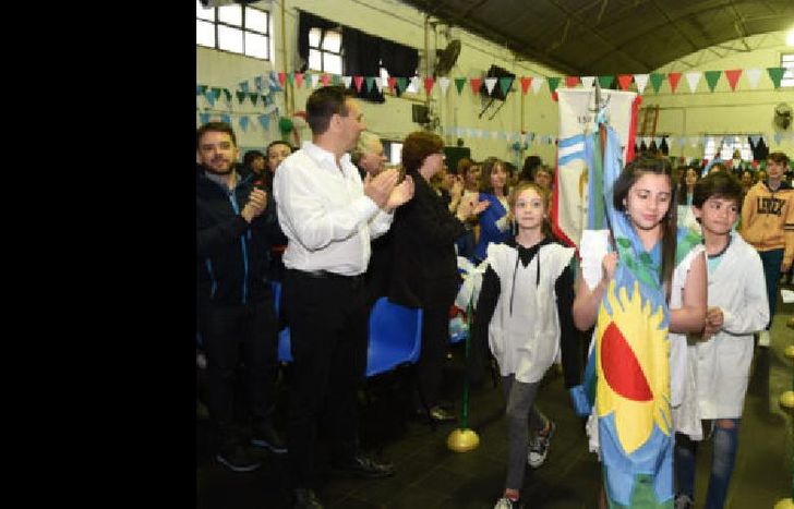 Toda la comunidad educativa dijo presente.