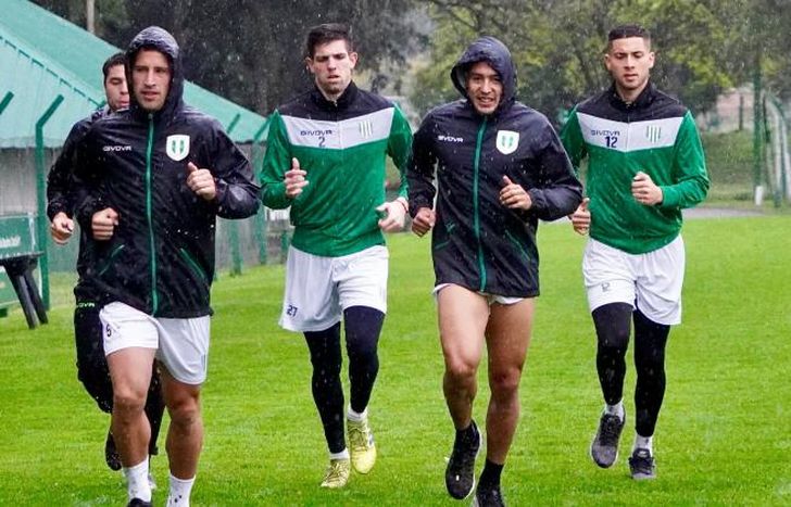 El plantel no frena sus entrenamientos.