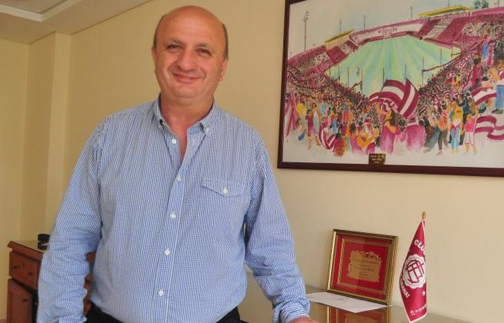 Nicolás Russo, presidente del Club Atlético Lanús.