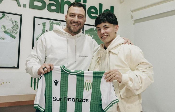 Piñero tiene 17 años y es la nueva ilusión de Banfield.