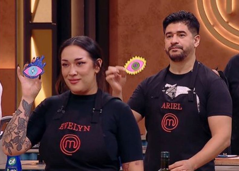 Evelyn Botto y Ariel Pucheta, dos nuevos jugadores de MasterChef Celebrity. 