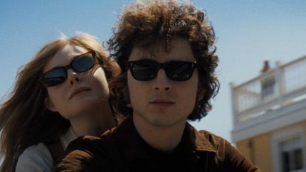 Un joven Bob Dylan.