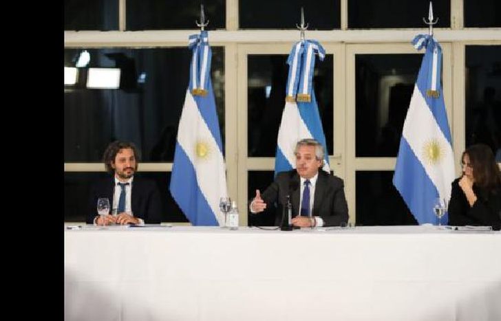 Gran parte de lo que se necesita para la construcción no tenemos que importarlo de ningún lado, dijo Alberto.