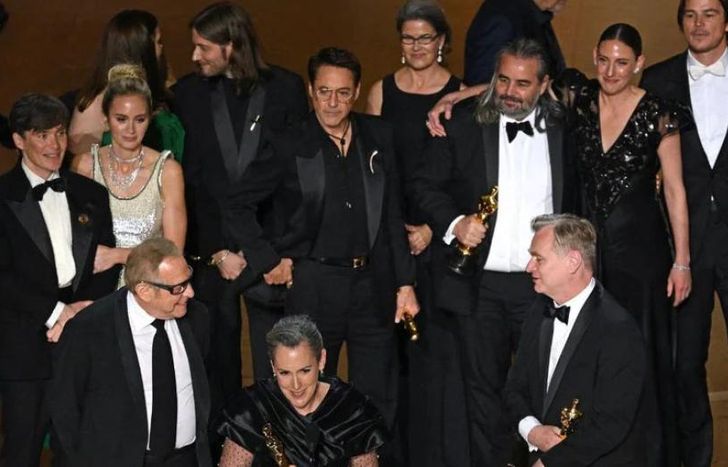 Oppenheimer arrasó en los Oscar.