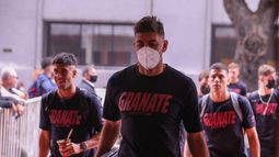 Braghieri tuvo que ser trasladado en ambulancia.