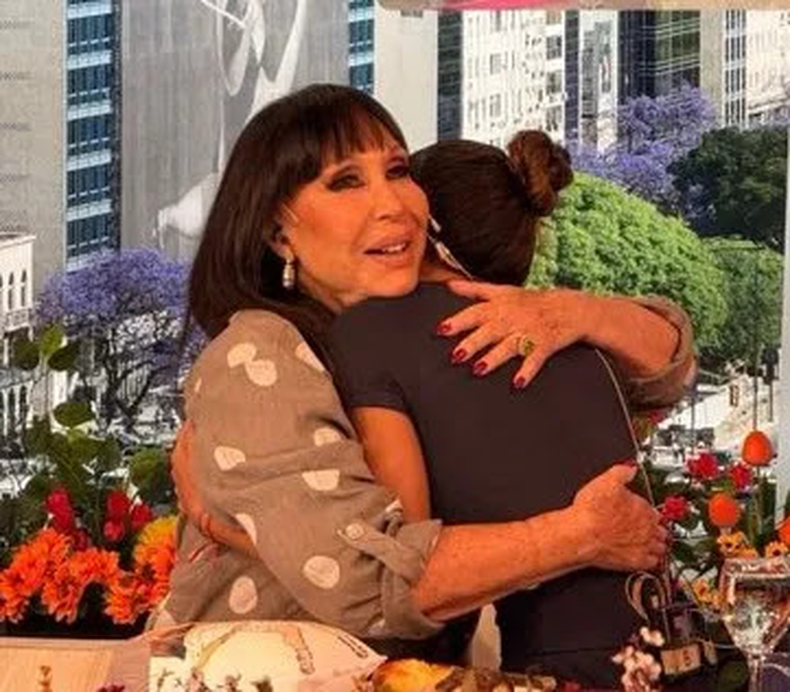 Moria Casán y Cinthia Fernández, reconciliadas. 
