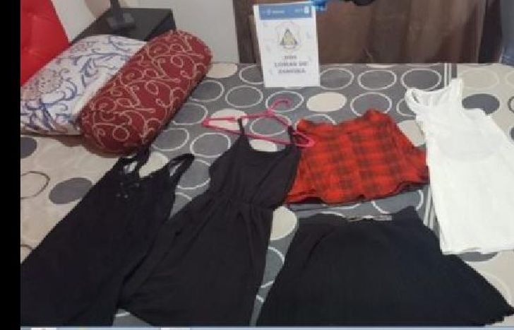 la policía allanó la vivienda donde había varias chicas que eran prostituidas.