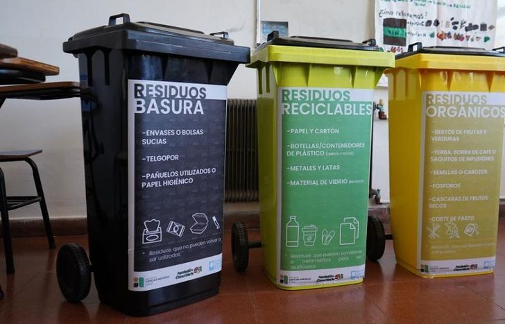 Instalarán postas de separación de residuos.