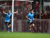 Facundo Krüger, clave en el triunfazo de Temperley en Tucumán.