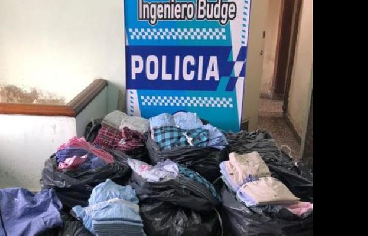 el botín fue recuperado por la policía.