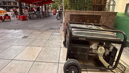 El corte afectó a hogares y comercios.