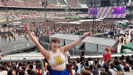 Julieta sigue a Taylor desde que tenía 10 años. El pasado fin de semana cumplió el sueño de verla en vivo.