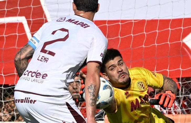 Lucas Acosta evitó la derrota en el final.