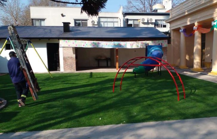 El evento se realizará en las instalaciones del hogar que está renovado.