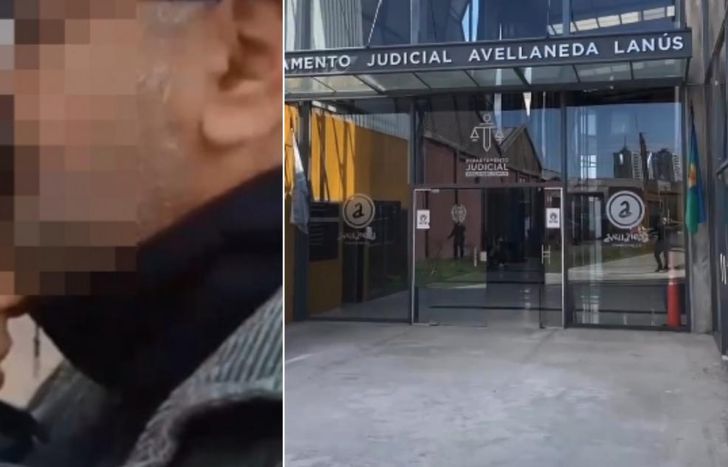 La joven filmó al presunto acosador.