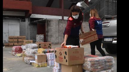 lanus puso puntos de encuentro para recolectar alimentos lanus puso puntos de encuentro para recolectar alimentos