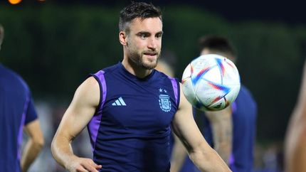 Nicolás Tagliafico saludó a los hinchas de Banfield.