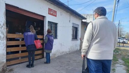 Profesionales de salud recorrerán los hogares del barrio.